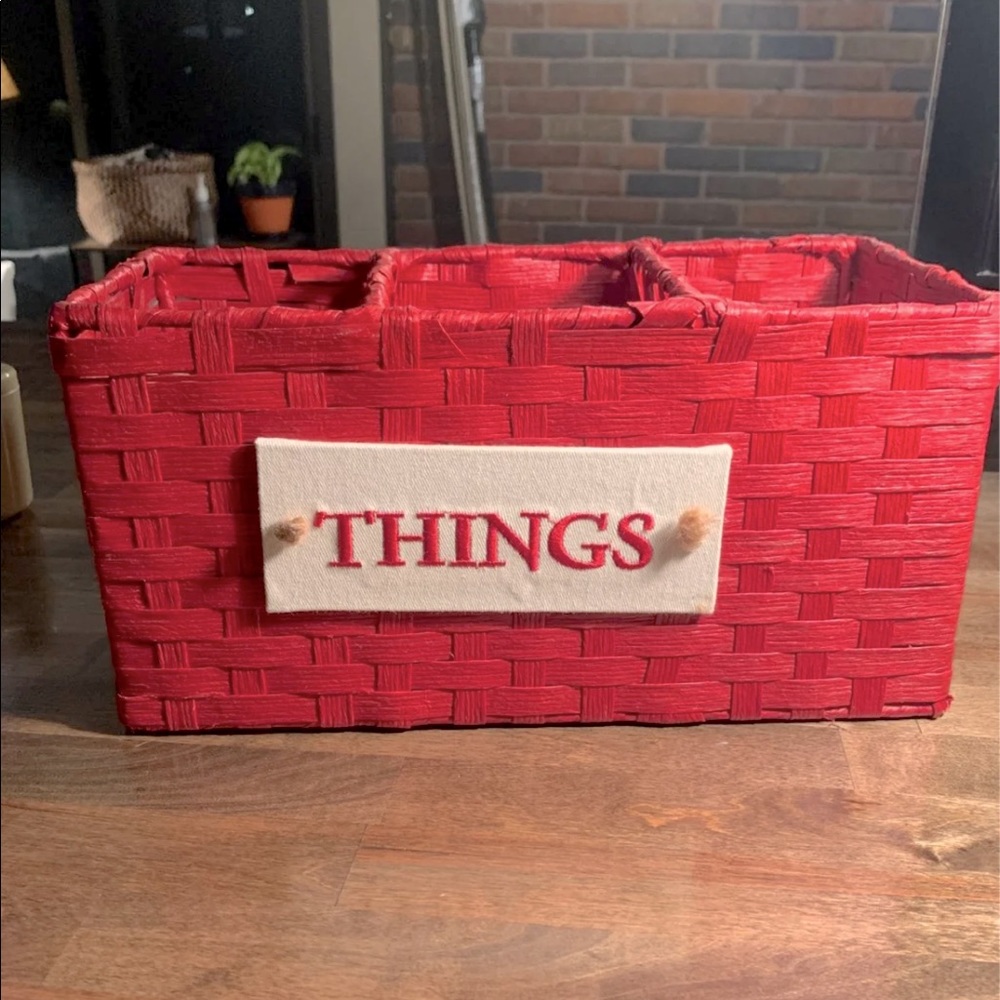 Red container
